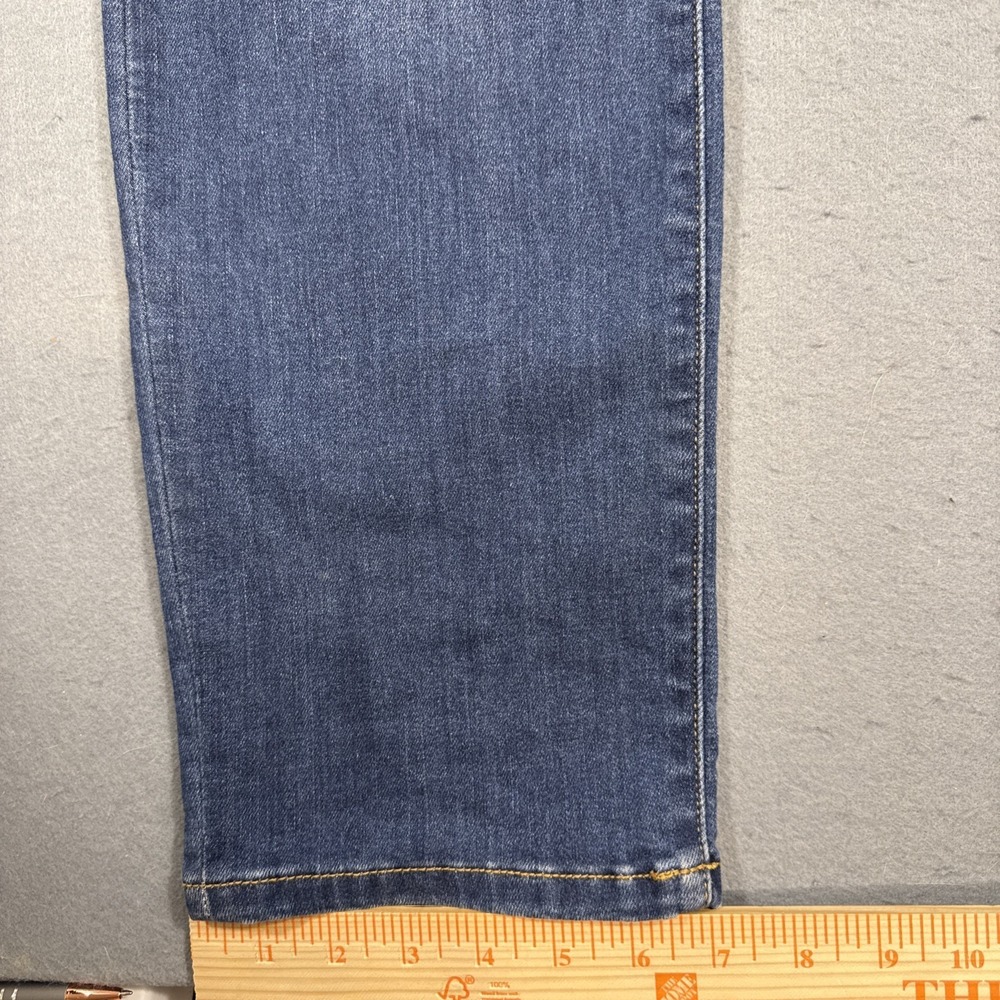 Judy Blue Straight Fit Jeans Womens 15/32 Blue Dark Wash Stretch - Picture 7 of 10